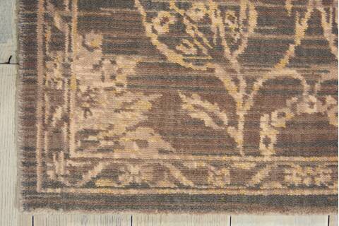 Nourison Silk Elements Grey Runner 25 X 100 Area Rug 805-103347 Image 1