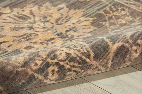 Nourison Silk Elements Grey Runner 25 X 100 Area Rug 805-103347 Image 2