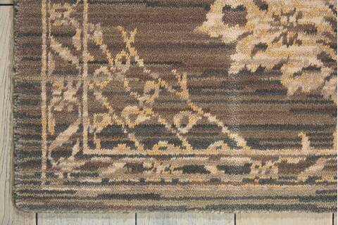 Nourison Silk Elements Grey 79 X 99 Area Rug 805-103349 Image 1
