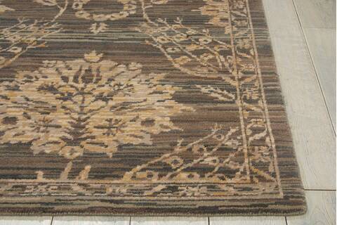 Nourison Silk Elements Grey 79 X 99 Area Rug 805-103349 Image 4