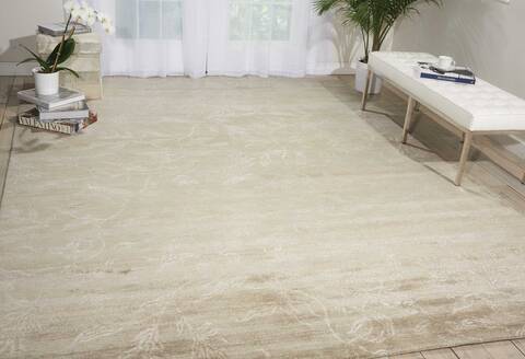 Nourison Silk Shadows Green 56 X 75 Area Rug 805-103360 Image 3