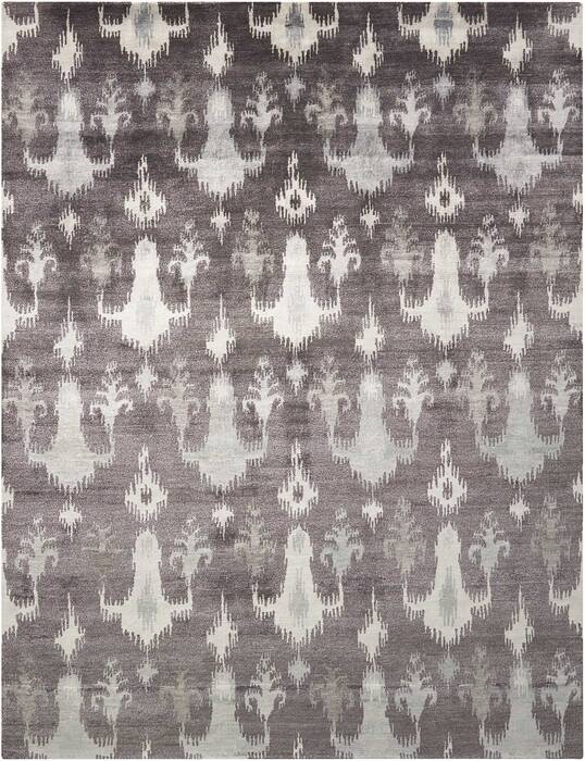 Nourison Silk Shadows Grey 39 X 59 Area Rug 805-103419 Image 0