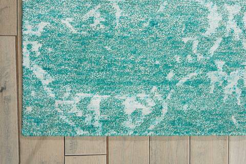 Nourison Silk Shadows Blue 56 X 75 Area Rug 805-103438 Image 1