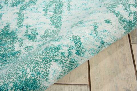 Nourison Silk Shadows Blue 56 X 75 Area Rug 805-103438 Image 2