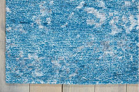 Nourison Silk Shadows Blue 56 X 75 Area Rug 805-103444 Image 1