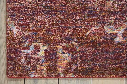Nourison Silk Shadows Red 56 X 75 Area Rug 805-103456 Image 1