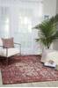Nourison Silk Shadows Red 56 X 75 Area Rug 805-103456 Thumb 3