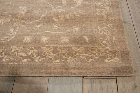 Nourison Silken Allure Beige Runner 25 X 100 Area Rug 805-103484 Image 4