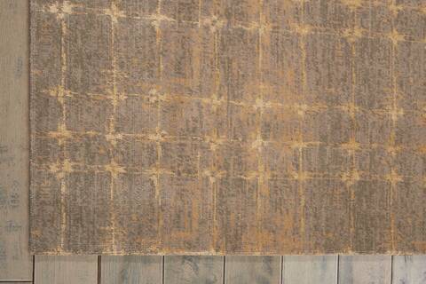 Nourison Silken Allure Grey 99 X 139 Area Rug 805-103504 Image 1