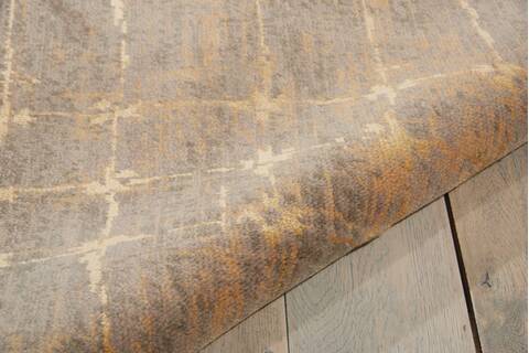 Nourison Silken Allure Grey 99 X 139 Area Rug 805-103504 Image 2