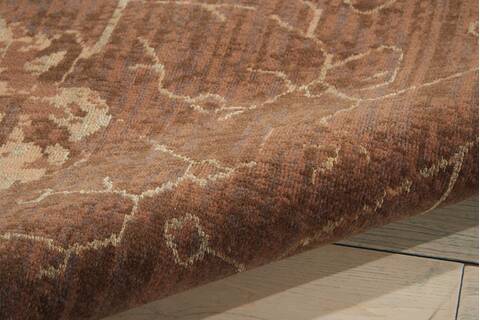 Nourison Silken Allure Brown 56 X 80 Area Rug 805-103507 Image 2