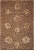 Nourison Silken Allure Brown 79 X 99 Area Rug  805-103508 Thumb 0