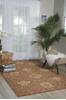 Nourison Silken Allure Brown 99 X 139 Area Rug 805-103510 Thumb 3