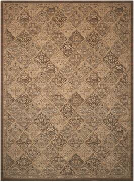 Nourison Silken Allure Multicolor Rectangle 8x11 ft Wool Carpet 103514