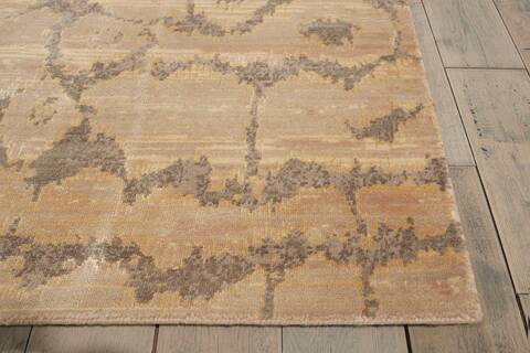 Nourison Silken Allure Beige Runner 25 X 100 Area Rug 805-103517 Image 4