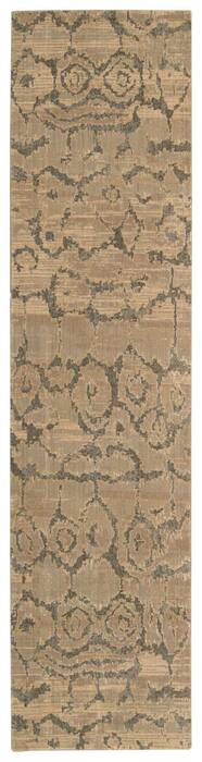Nourison Silken Allure Beige Runner 25 X 100 Area Rug 805-103517 Image 0