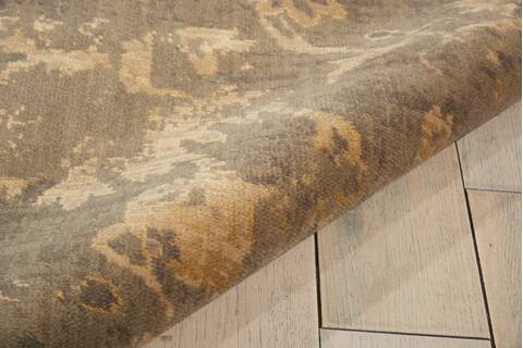 Nourison Silken Allure Green 99 X 139 Area Rug 805-103537 Image 2
