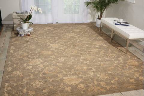 Nourison Silken Allure Green 99 X 139 Area Rug 805-103537 Image 3