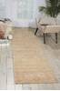 Nourison Silken Allure Beige Runner 25 X 100 Area Rug  805-103538 Thumb 3