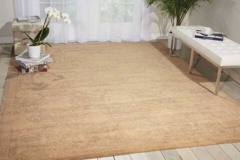 Nourison Silken Allure Beige 56 X 80 Area Rug 805-103539 Image 3