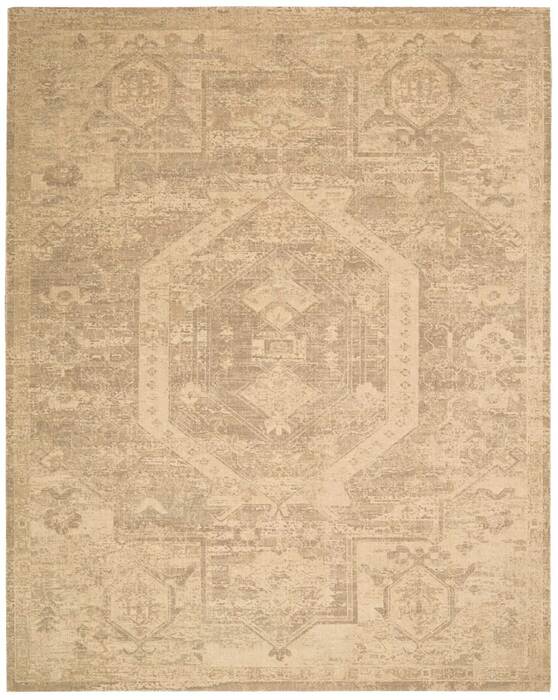 Nourison Silken Allure Beige 56 X 80 Area Rug 805-103544 Image 0
