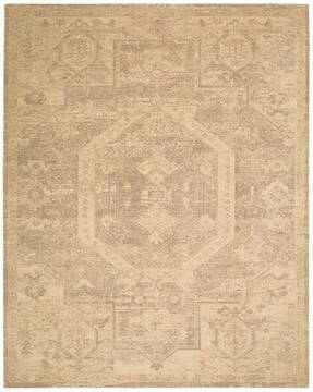 Nourison Silken Allure Beige 7'9" X 9'9" Area Rug  805-103545