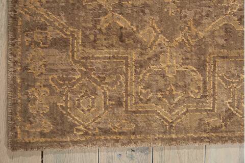 Nourison Silken Allure Beige Runner 25 X 100 Area Rug 805-103549 Image 1