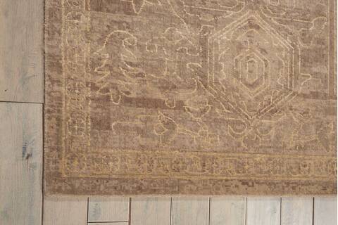 Nourison Silken Allure Beige 99 X 139 Area Rug 805-103553 Image 1