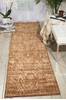 Nourison Silken Allure Brown Runner 25 X 100 Area Rug  805-103554 Thumb 3