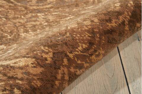 Nourison Silken Allure Brown Runner 25 X 100 Area Rug 805-103564 Image 2