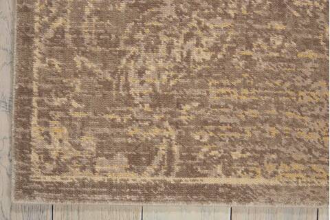 Nourison Silken Allure Beige Runner 25 X 100 Area Rug 805-103570 Image 1