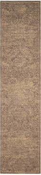 Nourison Silken Allure Beige Runner 2'5" X 10'0" Area Rug  805-103570