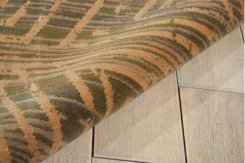 Nourison Silken Allure Grey 79 X 99 Area Rug 805-103576 Image 2