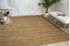 Nourison Silken Allure Grey 79 X 99 Area Rug 805-103576 Thumb 3