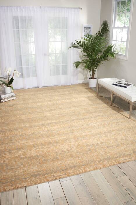 Nourison Silken Allure Beige 56 X 80 Area Rug 805-103583 Image 3