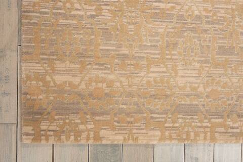 Nourison Silken Allure Beige 99 X 130 Area Rug 805-103586 Image 1