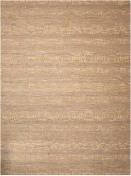 Nourison Silken Allure Beige Rectangle 10x13 ft Wool Carpet 103586