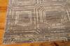 Nourison Silken Allure Grey 79 X 99 Area Rug 805-103588 Thumb 1