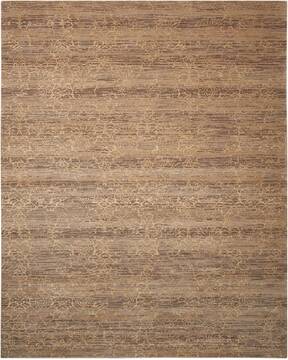 Nourison Silken Allure Brown 7'9" X 9'9" Area Rug  805-103596