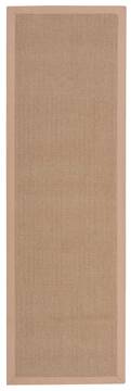 Nourison Sisal Soft Beige Runner 6 to 9 ft Wool Carpet 103607