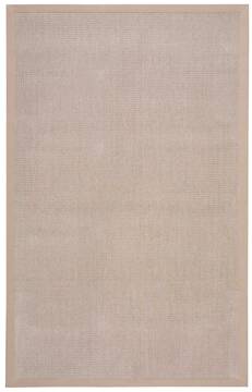 Nourison Sisal Soft Beige Rectangle 5x8 ft Wool Carpet 103616