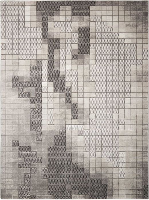 Nourison SOHO Grey 93 X 129 Area Rug 99446254405 805-103683 Image 0