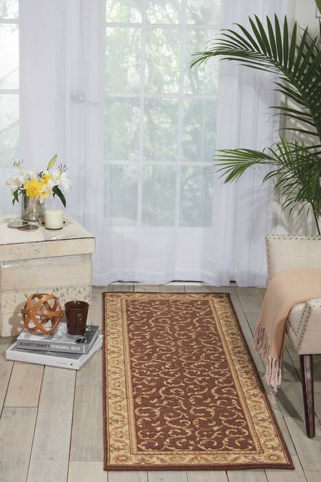 Nourison Somerset Brown Runner 20 X 59 Area Rug 805-103708 Image 3