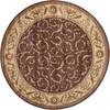 nourison_somerset_collection_brown_round_area_rug_103712