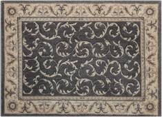 Nourison Somerset Grey Rectangle 2x3 ft Polyester Carpet 103714