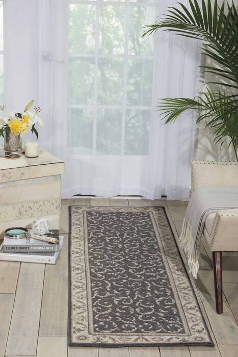 Nourison Somerset Grey Runner 23 X 80 Area Rug 805-103716 Image 3