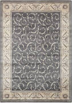 Nourison Somerset Grey Rectangle 4x6 ft Polyester Carpet 103717