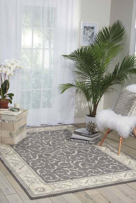 Nourison Somerset Grey 53 X 75 Area Rug 805-103718 Image 3