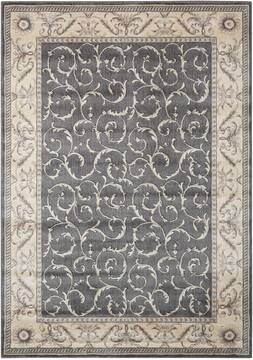 Nourison Somerset Grey Rectangle 5x7 ft Polyester Carpet 103718