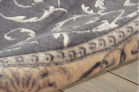 Nourison Somerset Grey Round 56 X 56 Area Rug 805-103719 Image 2
